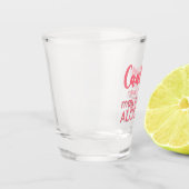 Personalisiertes Sonnenschutzglas Schnapsglas (Links)