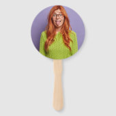 Personalisiertes, sonniges Foto Fächer (Vorderseite)