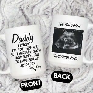 Personalisiertes Sonogramm-Foto, Ultraschall-Foto Kaffeetasse
