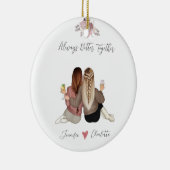 Personalisiertes Soul Keramik Ornament (Rechts)