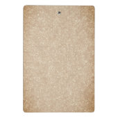 Personalisiertes Spanisches Vanilla-Papier Mini Klemmbrett (Rückseite)