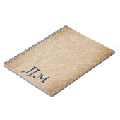 Personalisiertes Spanisches Vanilla-Papier Notizblock (Linke Seite)