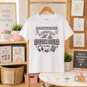 Personalisiertes Speech Squad Schule SLP T-Shirt