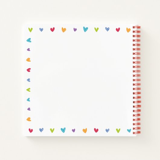 Personalisiertes Speicher-Kochbuch (Foto hinzufüge Notizblock (Rückseite)