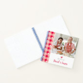 Personalisiertes Speicherkochenbuch (Foto hinzufüg Notizblock (Innenseite)