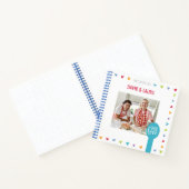 Personalisiertes Speicherkochenbuch (Foto hinzufüg Notizblock (Innenseite)