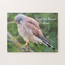 Personalisiertes Sperber-Vogel-Foto-Puzzle