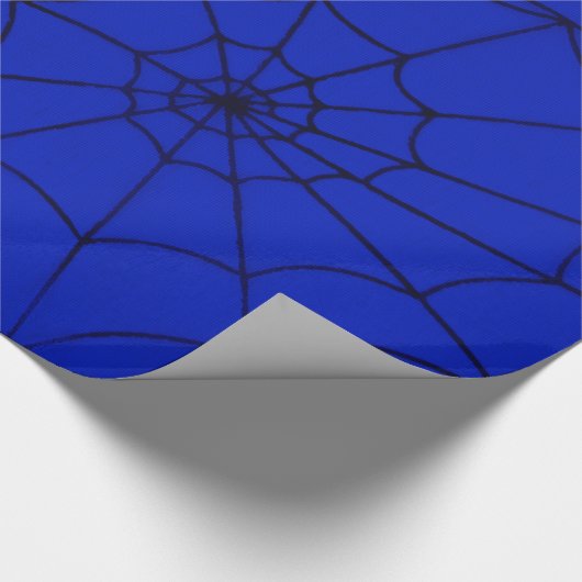 Personalisiertes Spider Web Geschenkpapier (Ecke)