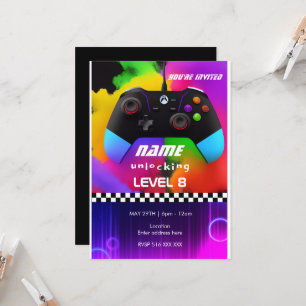 Personalisiertes Spiel - Einladung zum Geburtstag
