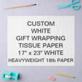 Personalisiertes Spinnpapier Seidenpapier (Basteln)