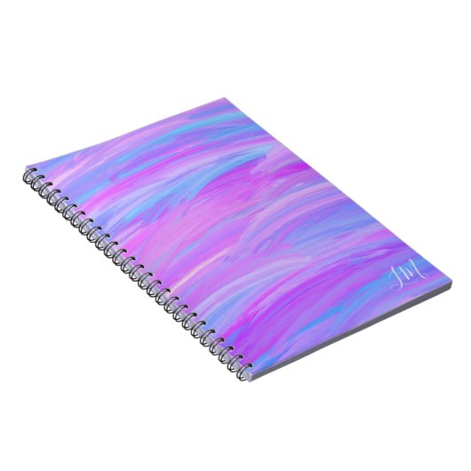 Personalisiertes Spiral-Foto-Notebook mit lackiert Notizblock (Rechte Seite)