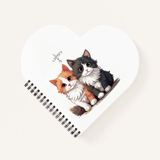 Personalisiertes Spiral-Foto-Notebook Notizblock (Vorderseite)