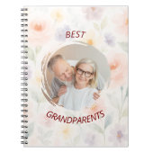 Personalisiertes SpiralNotebook | Beste Großeltern Notizblock (Vorderseite)