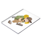 Personalisiertes SpiralNotebook mit Fotos Notizblock (Linke Seite)