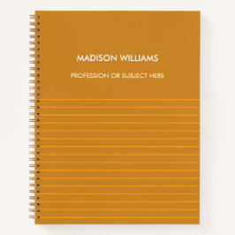 Personalisiertes SpiralNotebook mit Individuelle N Notizblock