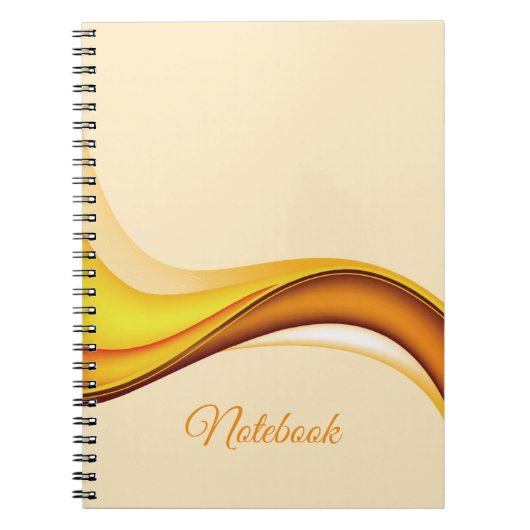 Personalisiertes SpiralNotebook mit Monochrome-Fot Notizblock (Vorderseite)
