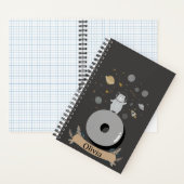 Personalisiertes SpiralNotebook mit niedlichem Spa Notizblock (Innen)