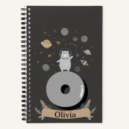 Personalisiertes SpiralNotebook mit niedlichem Spa Notizblock