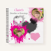 Personalisiertes SpiralNotebook Notizblock (Vorderseite)