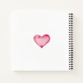 Personalisiertes SpiralNotebook Notizblock (Rückseite)