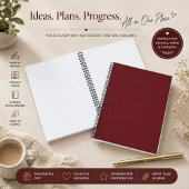 Personalisiertes Spiralnotizbuch Journal Notizblock