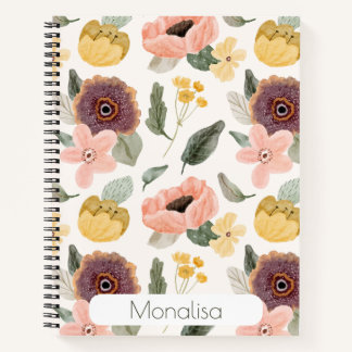 Personalisiertes Spiralnotizbuch – Schulnotizbuch  Notizblock