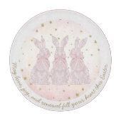 Personalisiertes Spitzenglas Osterglasschneider Schneidebrett (Vorderseite)