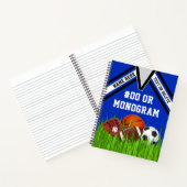 Personalisiertes Sportangebot Notizblock (Innenseite)