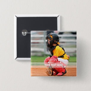 Personalisiertes Sportfoto Button