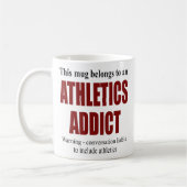 Personalisiertes Sportgeschenk Kaffeetasse (Links)