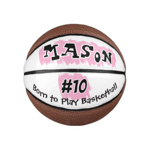 Personalisiertes Sportskind-Design Mini Basketball