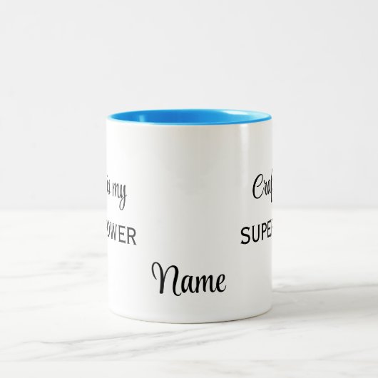 Personalisiertes Sprichwort 11oz Zweifarbige Tasse (Mittel)