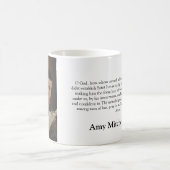 Personalisiertes St. Ivo Gebet für einen Rechtsanw Kaffeetasse (Mittel)