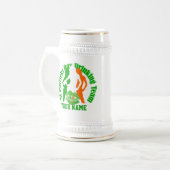 Personalisiertes St. Patrick-Trinkerteam Bierglas (Vorderseite Links)