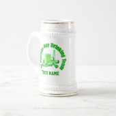 Personalisiertes St. Patrick-Trinkerteam Bierglas (Vorderseite Links)