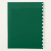 Personalisiertes ST. PATRICK'S DAY BEAR-BILD Planer (Rückseite)