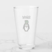 Personalisiertes St Patrick's Day Bierglas Glas (Rückseite)