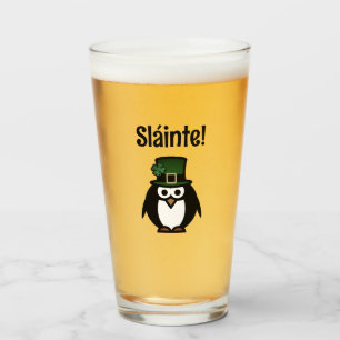 Personalisiertes St Patrick's Day Bierglas Glas