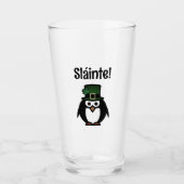 Personalisiertes St Patrick's Day Bierglas Glas (Vorderseite)