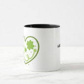 Personalisiertes St. Patty's Day-Geschenk Tasse (Zentrum)