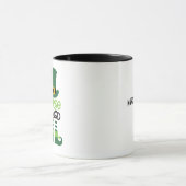 Personalisiertes St. Patty's Day Nurse Squad Gesch Tasse (Zentrum)