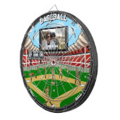 Personalisiertes Stadion Dartscheibe (Vorderseite rechts)