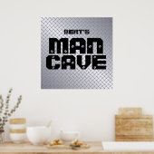 Personalisiertes Stahlkarton-Höhlenposter Poster (Küche)