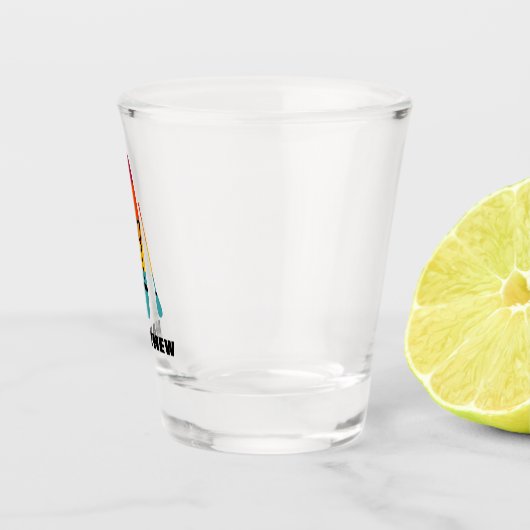 Personalisiertes Standup-Paddelbrett Schnapsglas (Rechts)