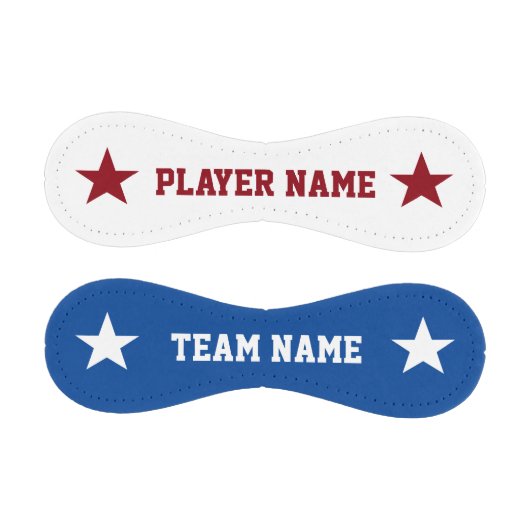 Personalisiertes Star-Player-Team: Rot-Blau Baseball (Paneele)