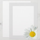 Personalisiertes Stationärpapier von Grau & White  (Vorne/Hinten)