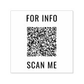 Personalisiertes Stempel Beispiel Ihr QR-Code Scan (Design)