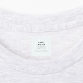 personalisiertes Stepplabel Etiketten (Befestigt)