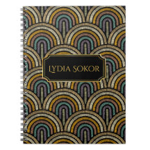 Personalisiertes Stickerei-Notebook