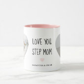 Personalisiertes Stiefmutter-Foto Custom “Liebe di Tasse (Zentrum)